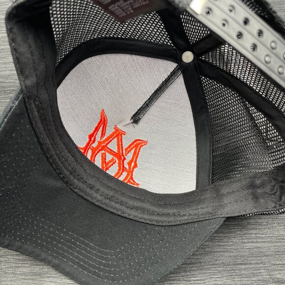 New AMIRI Red Label Black Cap - Picture 4 of 6